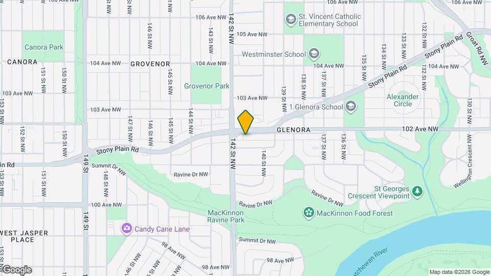 13927-13102 102 Ave NW Map and Location Details