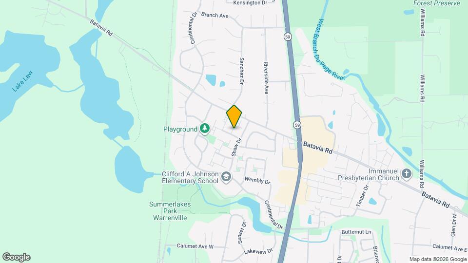 30W078 Maplewood Dr Mapa y Detalles de la Ubicación