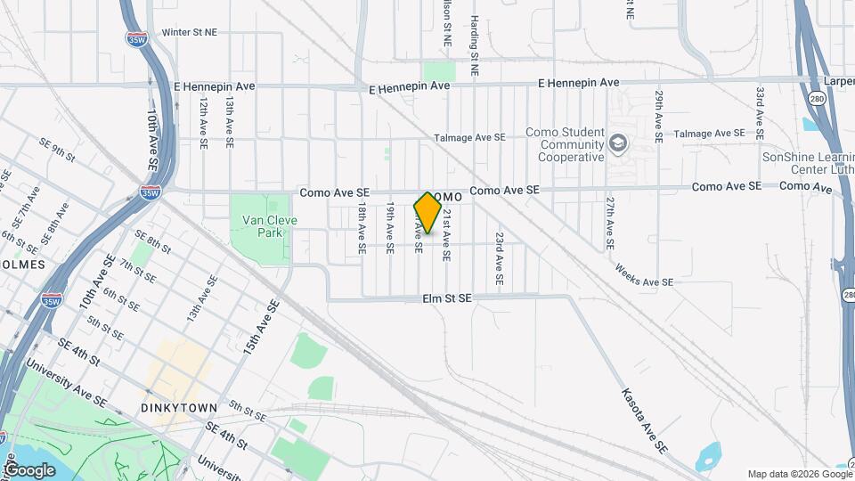 882 20th Ave SE Map and Location Details