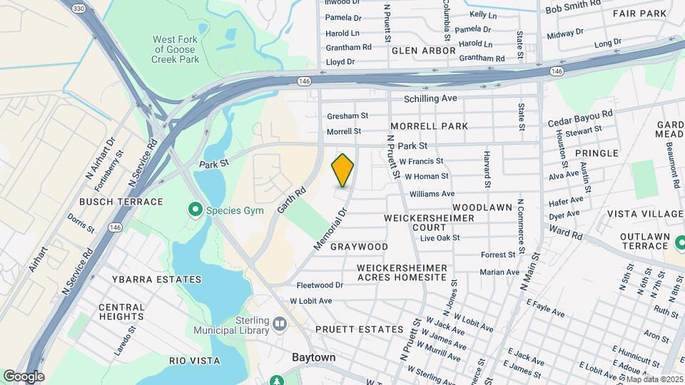 1305 Memorial Apartments Map and Location Details