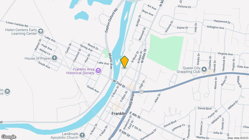 23 S River St Map and Location Details