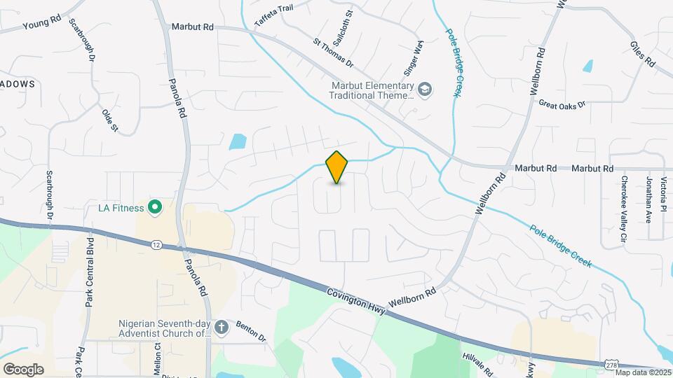 5516 Wellborn Creek Dr Map and Location Details