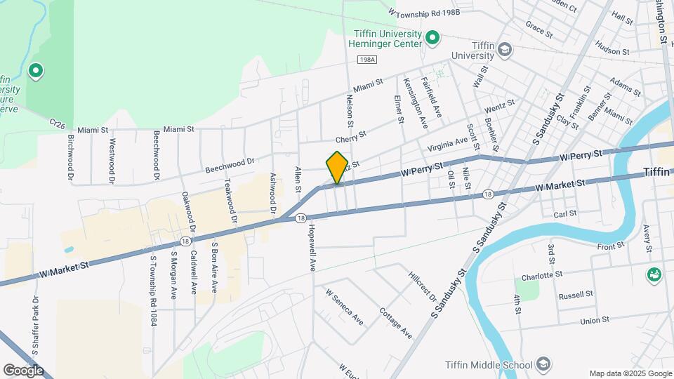 483 W Perry St Map and Location Details