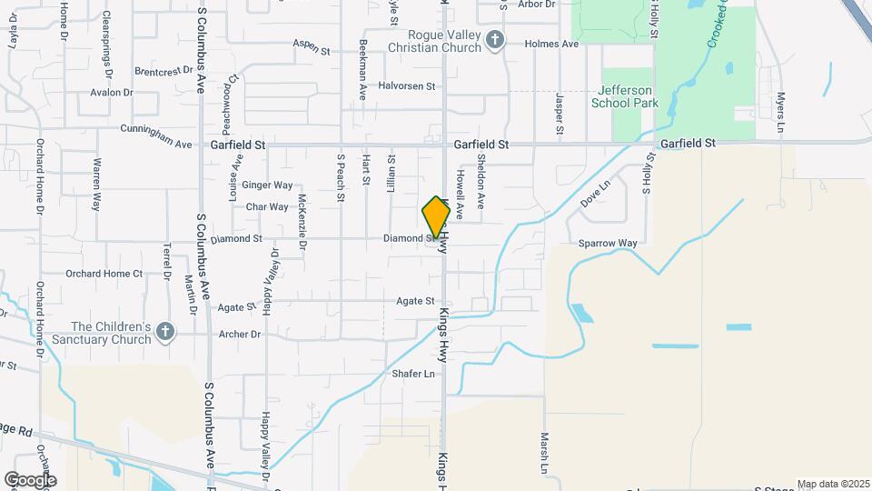 743 Diamond St Map and Location Details