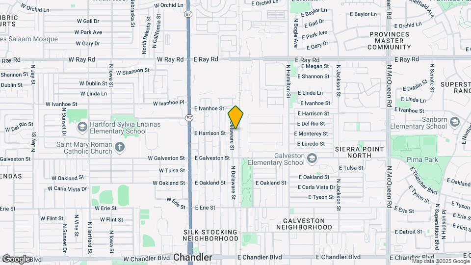 SFR Map and Location Details