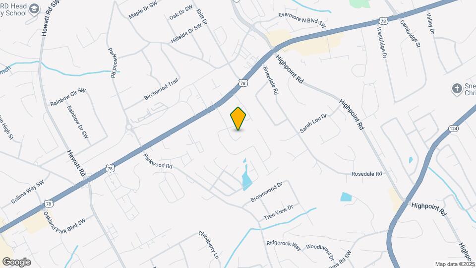 2380 Georgia Ln Mapa y Detalles de la Ubicación