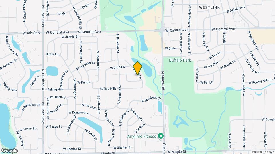 337 N Lark Ln Map and Location Details