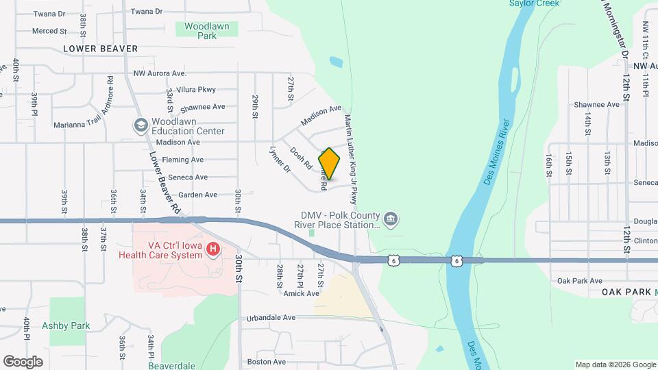 3903 Oakshire Rd Mapa y Detalles de la Ubicación