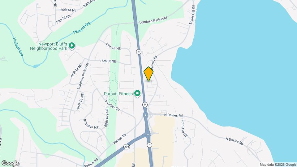 1229 92nd Ave NE Map and Location Details