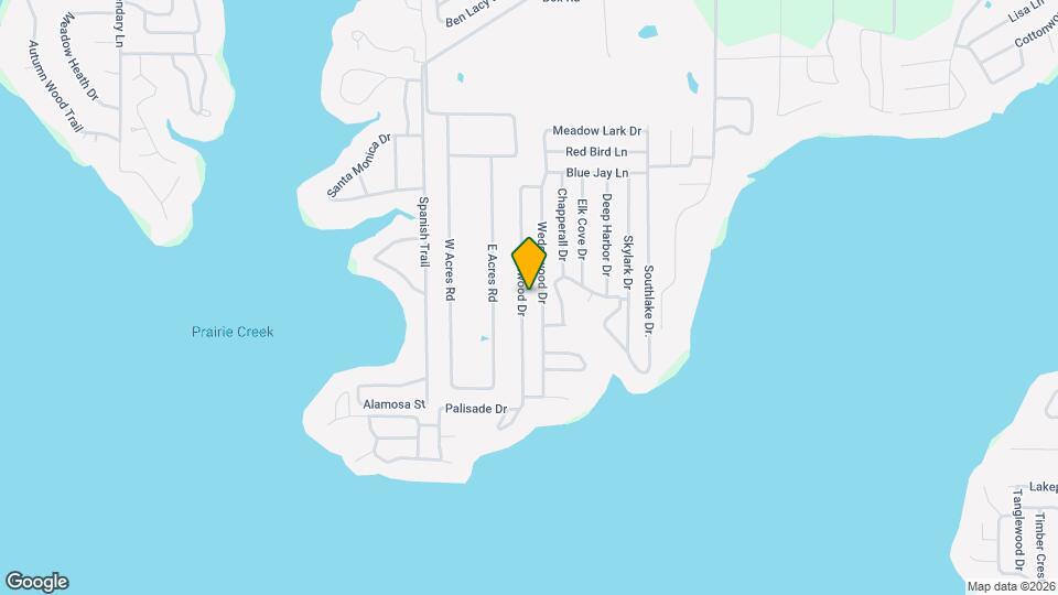 166 Fernwood Dr Map and Location Details