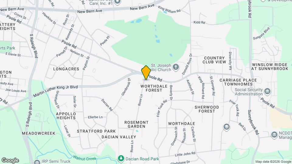 409 Rose Ln Map and Location Details