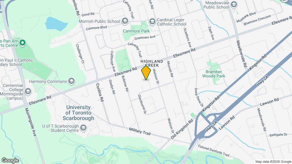 77 Windrush Trail Map and Location Details