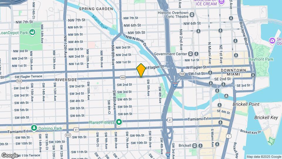 546 SW 1st St, Unit 501 Map and Location Details
