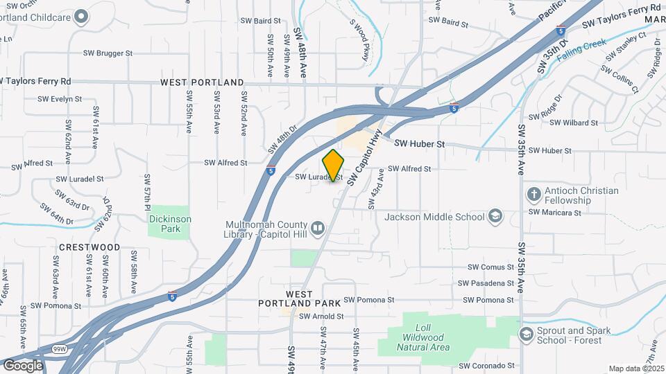 10414 SW 46th Pl Map and Location Details