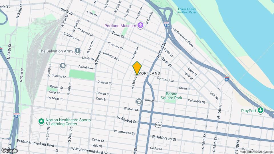 331 N 23rd St Map and Location Details