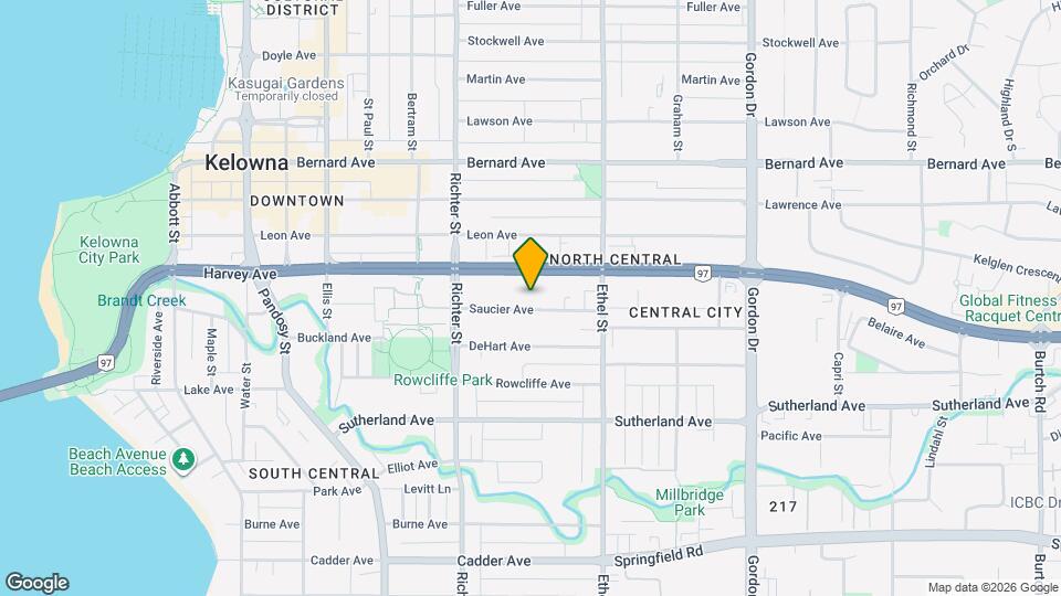 Harvey Heights Map and Location Details