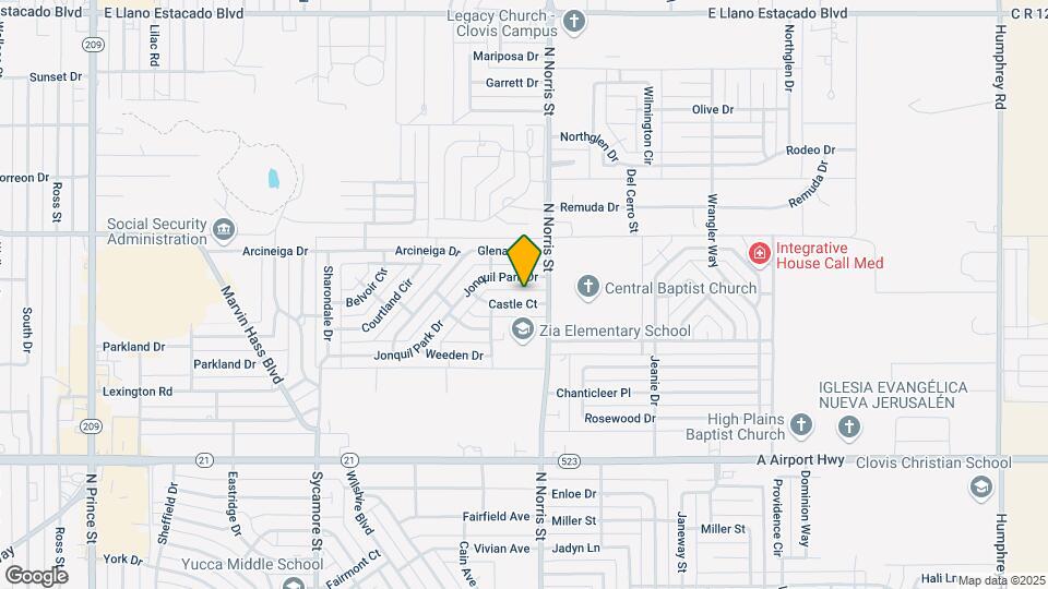 2128 Castle Ct Map and Location Details