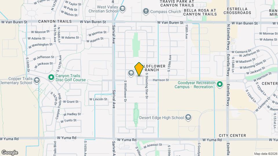 329 S 161st Ln Map and Location Details