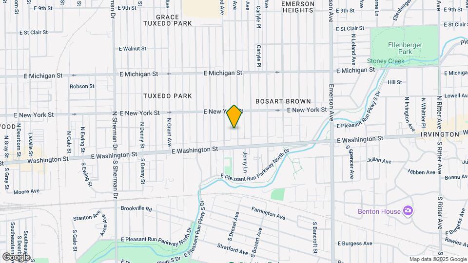 34 N Drexel Ave Map and Location Details