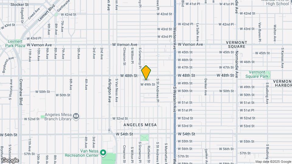 1849 W 49th St Map and Location Details