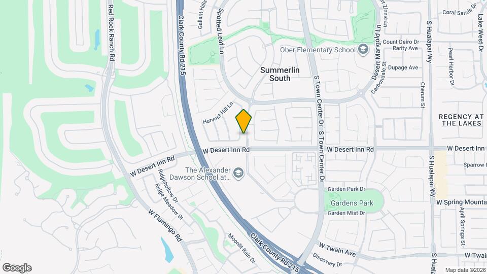 3274 Bronze Leaf St Map and Location Details