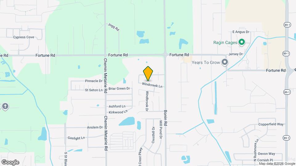 206 Windcreek Ln Map and Location Details