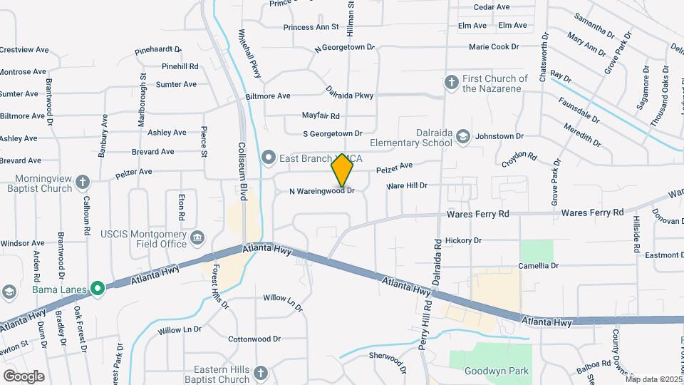 3576 N Wareingwood Dr Map and Location Details