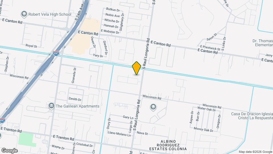 2405 E Viviana St, Unit 1 Map and Location Details