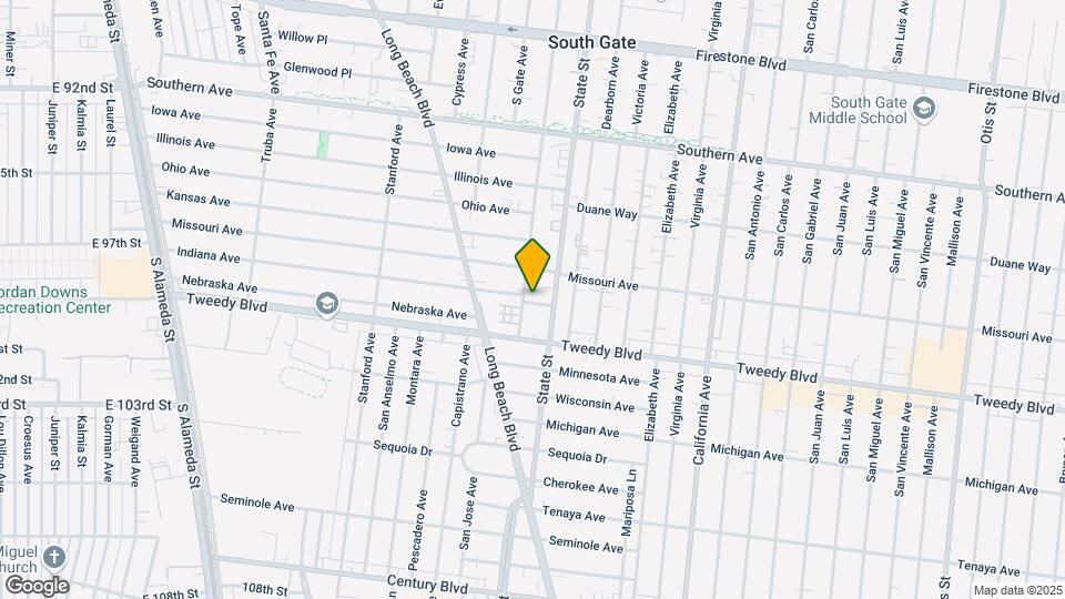 9804 Madison Ave Map and Location Details