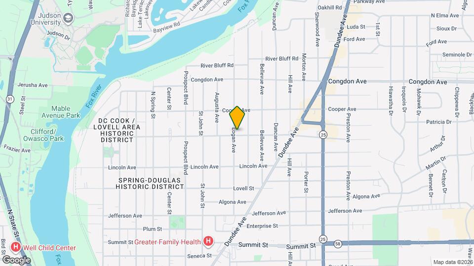 903 Logan Ave Map and Location Details