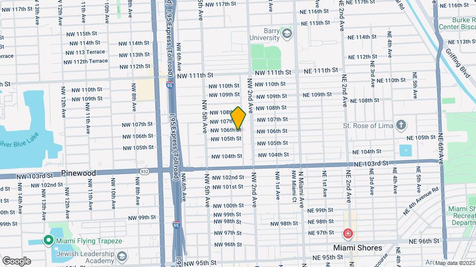 260 NW 106th St Map and Location Details