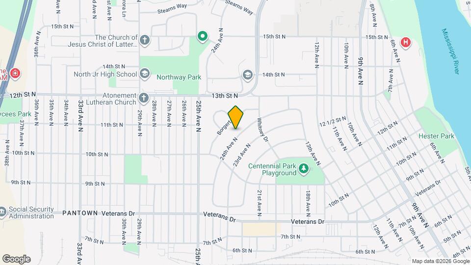 1029 24th Ave N Mapa y Detalles de la Ubicación