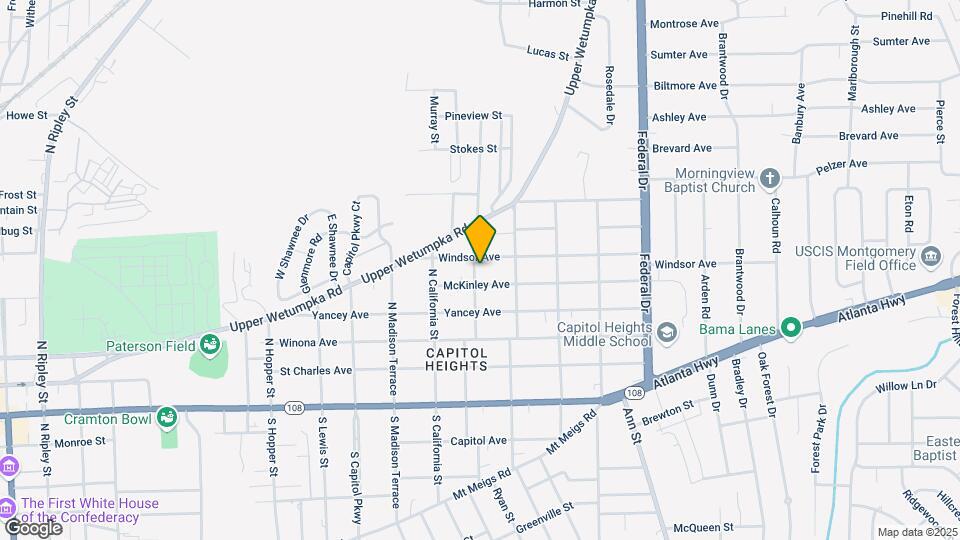418 N Florida St Map and Location Details