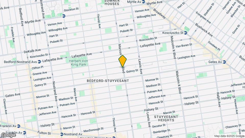 260 Marcus Garvey Blvd Map and Location Details