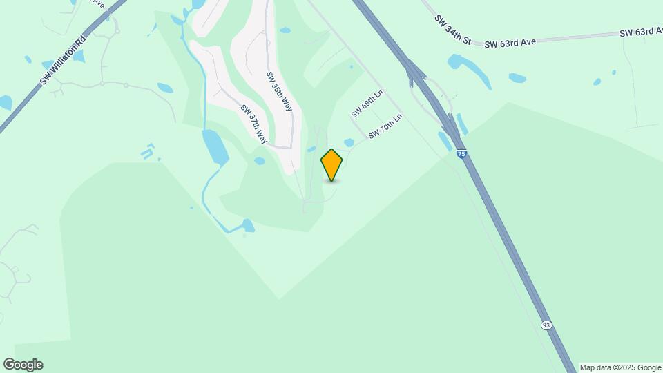 7513 SW 35th Way Map and Location Details