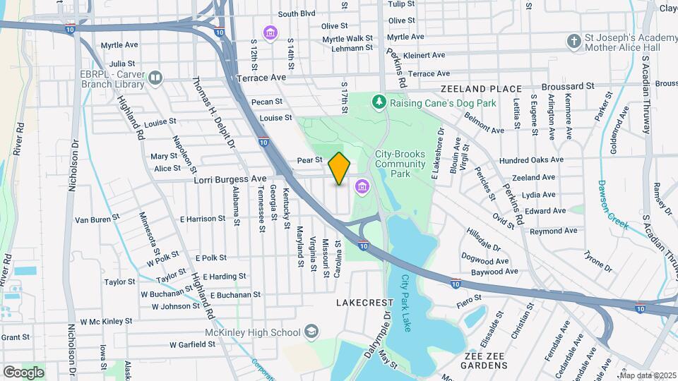 1855 Carolina St Map and Location Details