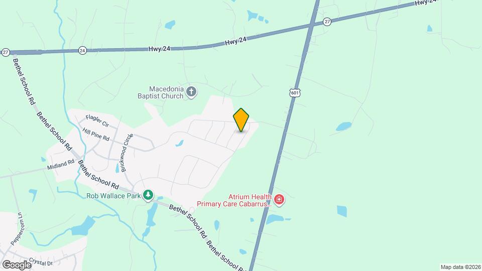 3545 Saddlebrook Dr Map and Location Details