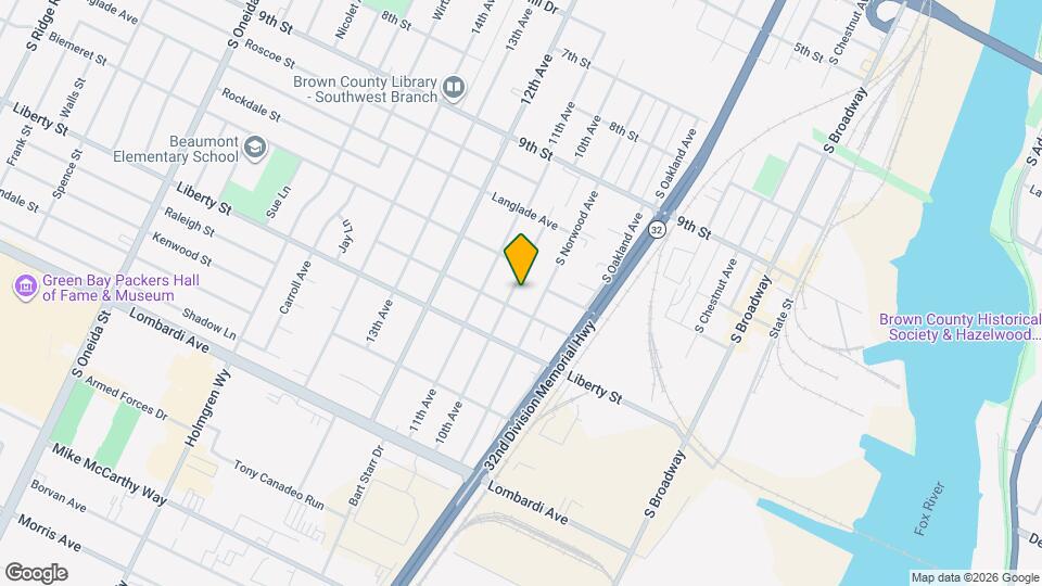 1511 10th Ave Map and Location Details