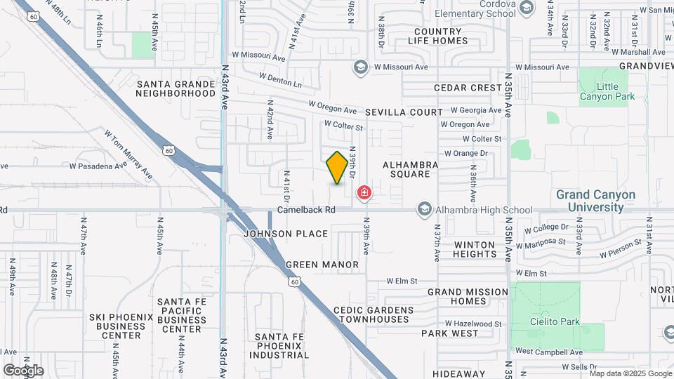 3943 W Reade Ave Mapa y Detalles de la Ubicación