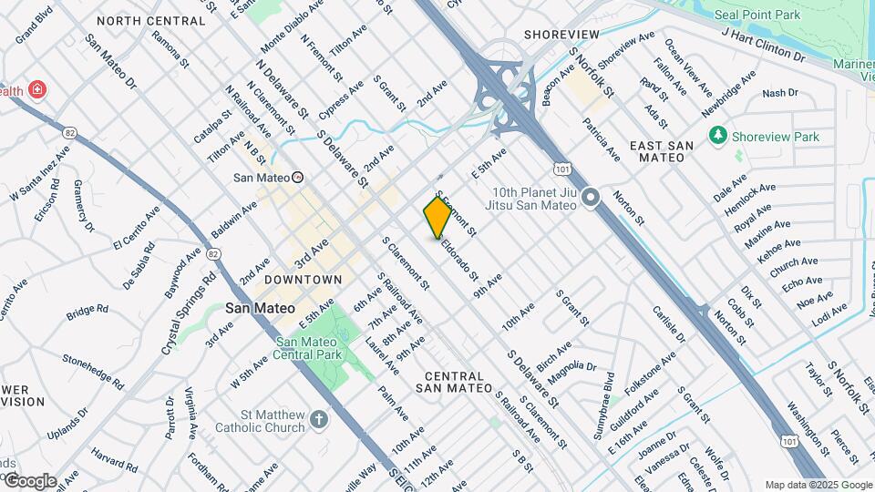 602 S Eldorado St Map and Location Details