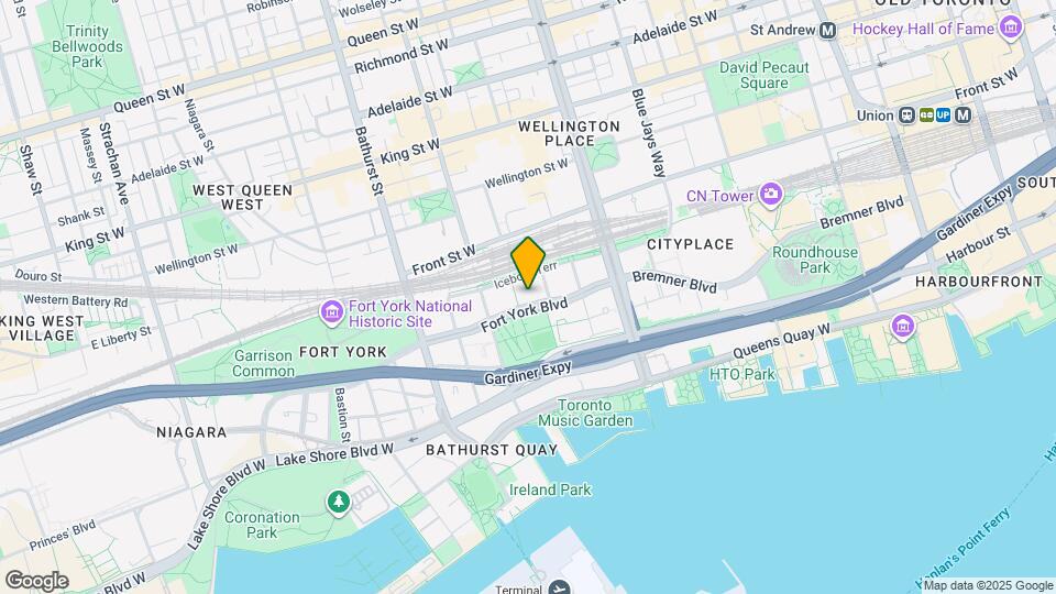 68 Fort York Blvd Map and Location Details