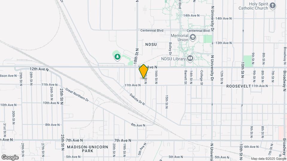 1110 17th St N Map and Location Details