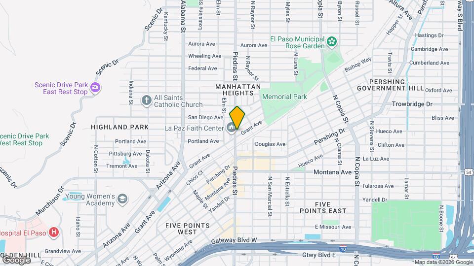 2901 Grant Ave Map and Location Details