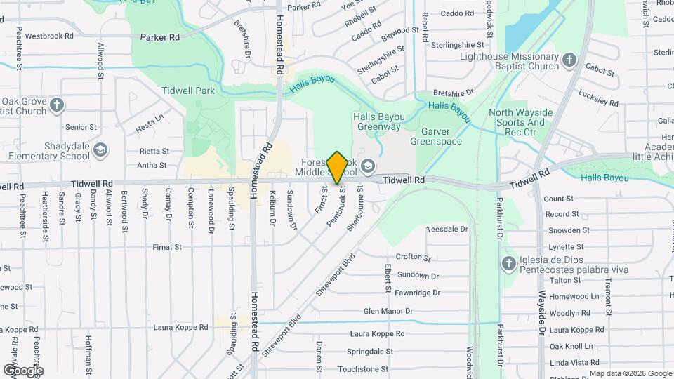 9433 Pembrook St Map and Location Details