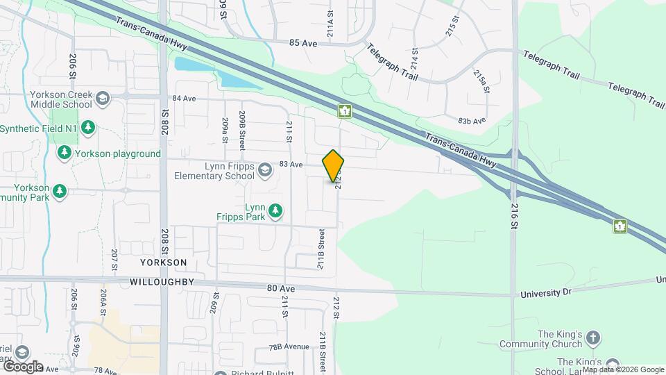 8211 212 St Map and Location Details