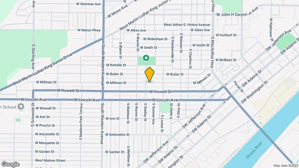 1512 W Millman St Map and Location Details