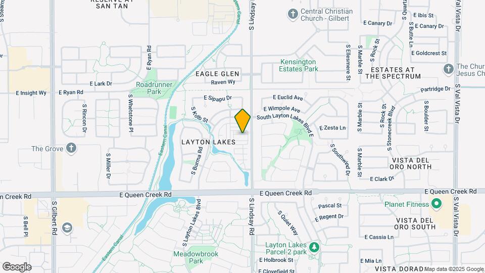 761 E Furness Dr Map and Location Details