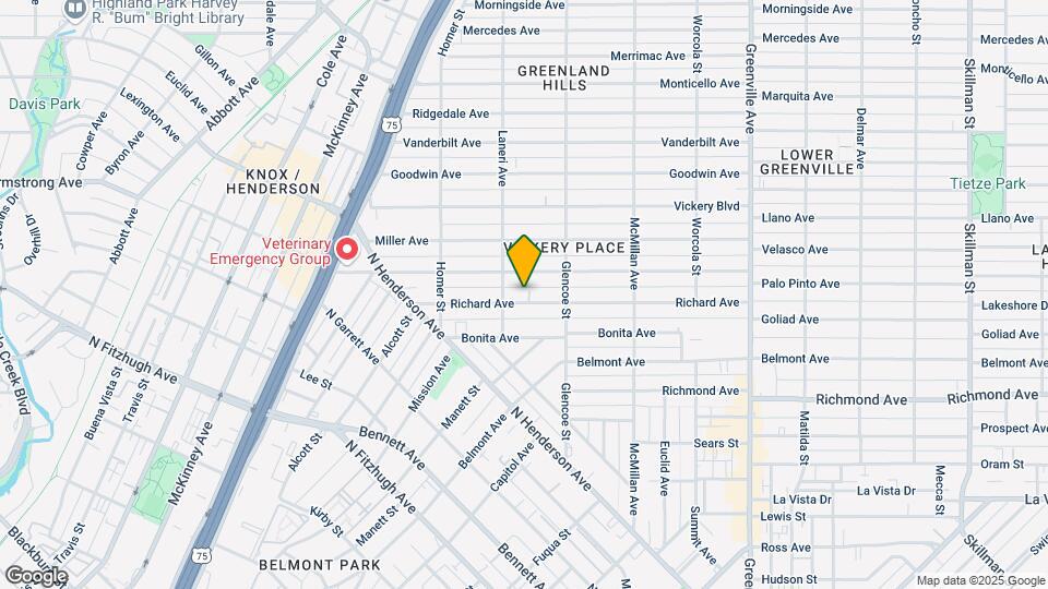 5319 Richard Ave Map and Location Details