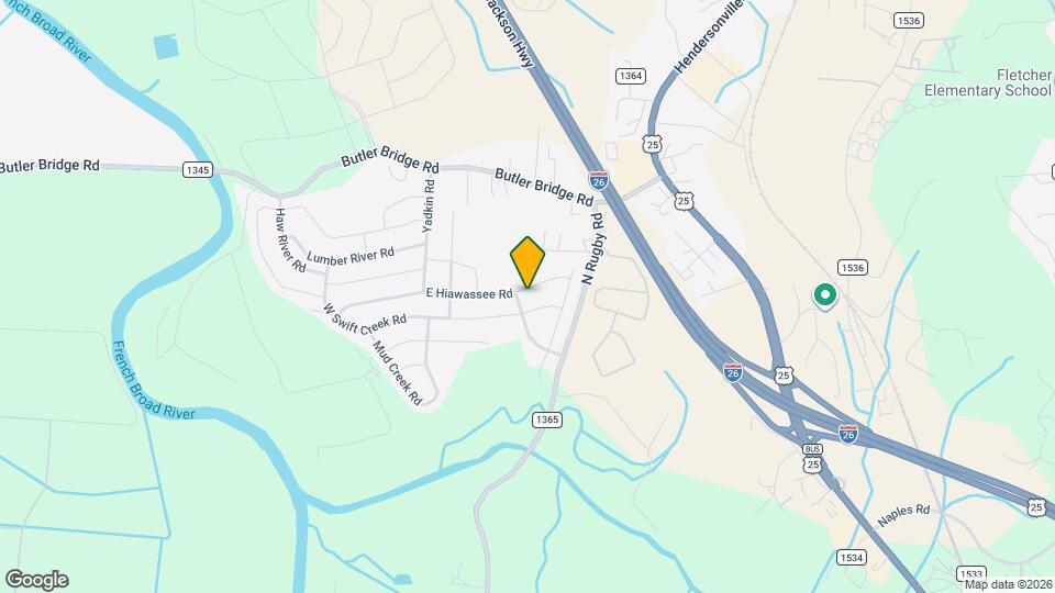 224 E Hiawassee Rd Map and Location Details