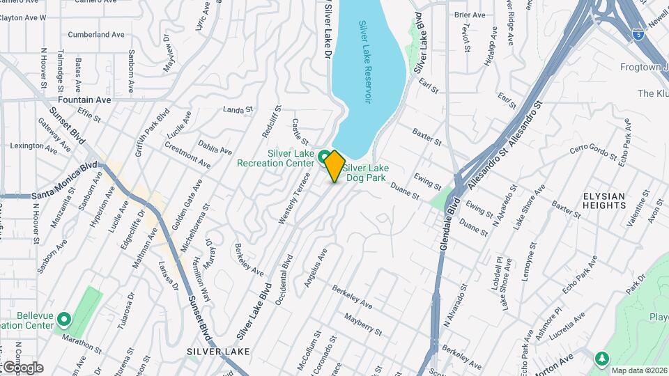 1828 Silver Lake Blvd Map and Location Details